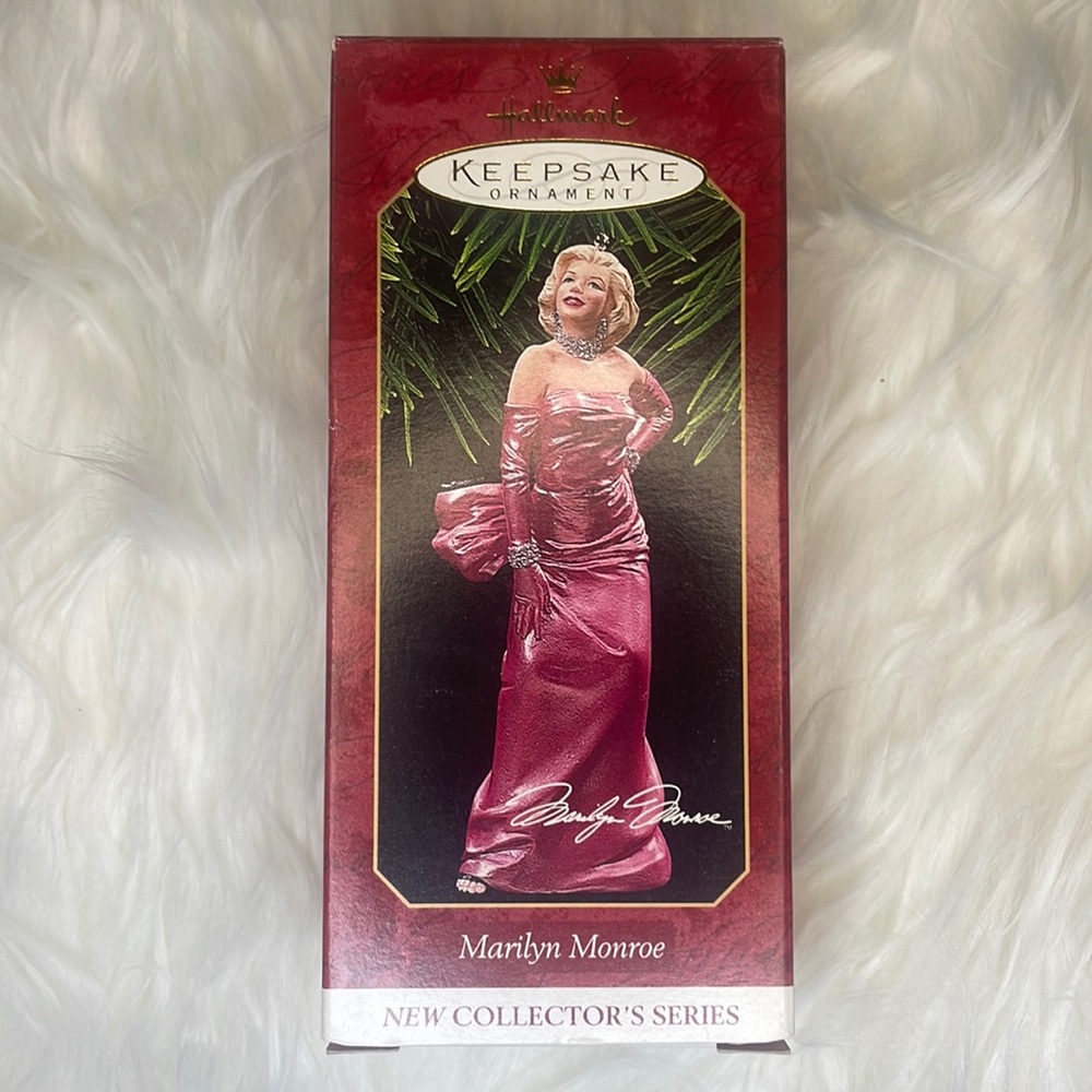 Vintage Marilyn Monroe Hallmark Keepsake Christmas Ornament / NIB / 1997